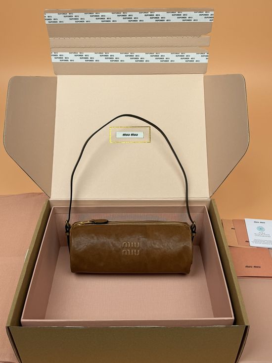 Miu Miu Adventure Nappa Leather Tote Bag 5BG581