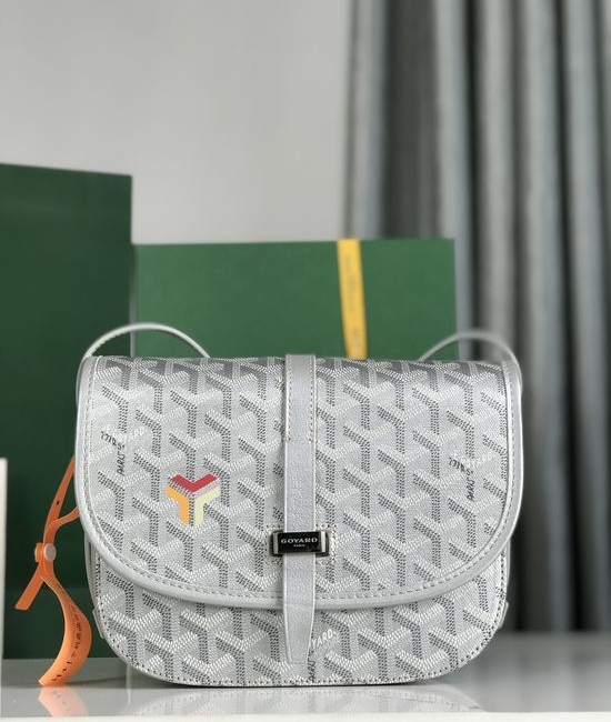 Goyard Belvedère II Sliver Shoulder Bag 2091
