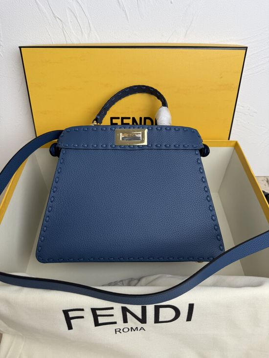 Fendi Peekaboo ISeeU Medium Calfskin Handbag 8BN327