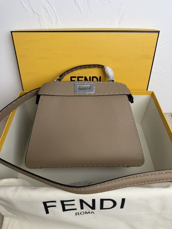 Fendi Peekaboo ISeeU Medium Calfskin Handbag 8BN327