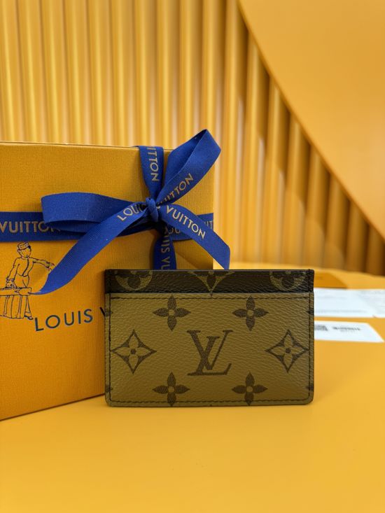 Louis Vuitton Coated Canvas Card Holder M69161