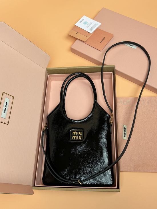 Miu Miu IVY Naplak Leather Small Tote Bag 5BG281