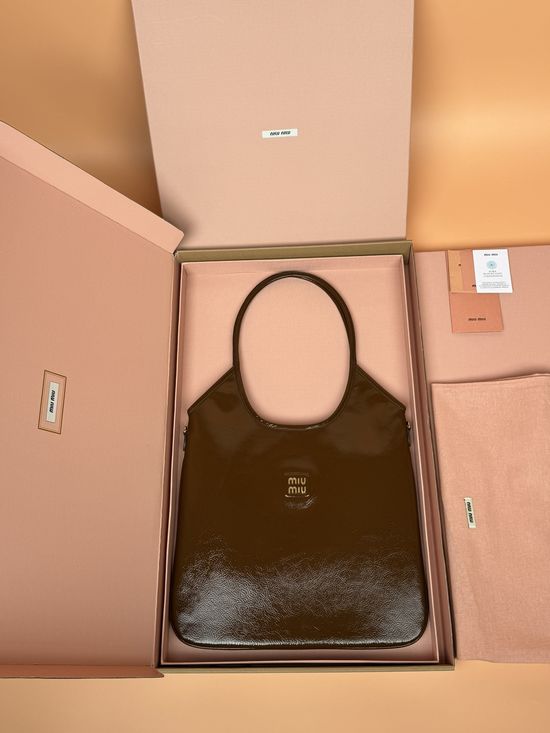 Miu Miu IVY Naplak Leather Tote Bag 5BG231