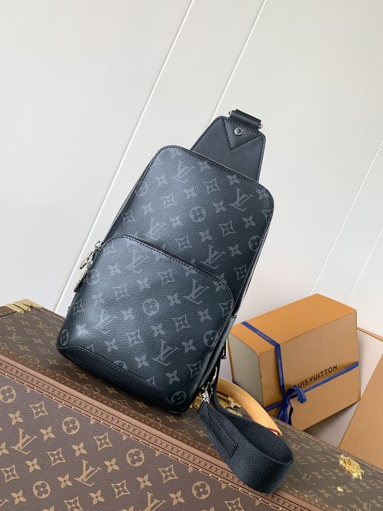 Louis Vuitton Avenue Shoulder Bag Damier Graphite Canvas N41719