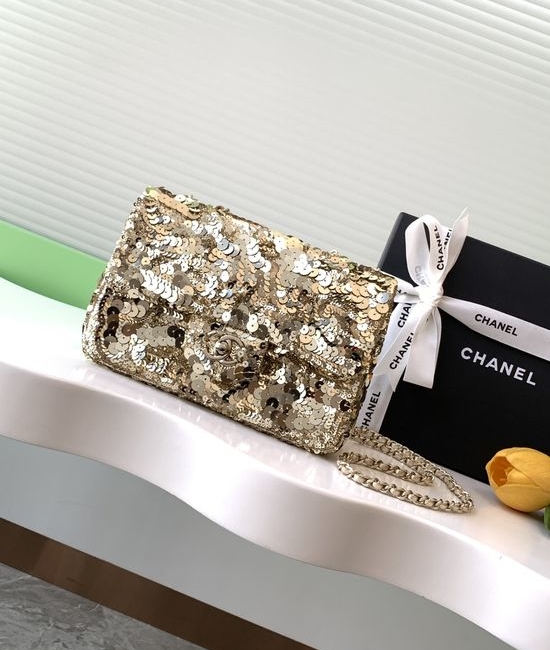 Chanel CF Sequin Evening Bag AS4561