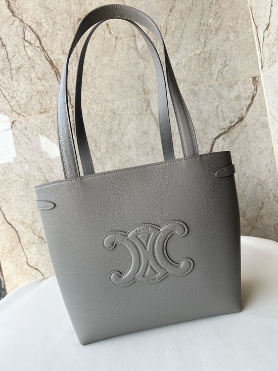 Celine CABAS ANAS Grained Leather Tote Bag 118233