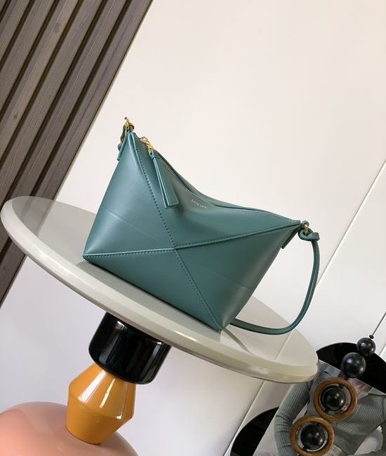 Loewe Puzzle Fold Napa Leather Shoulder Bag 9073