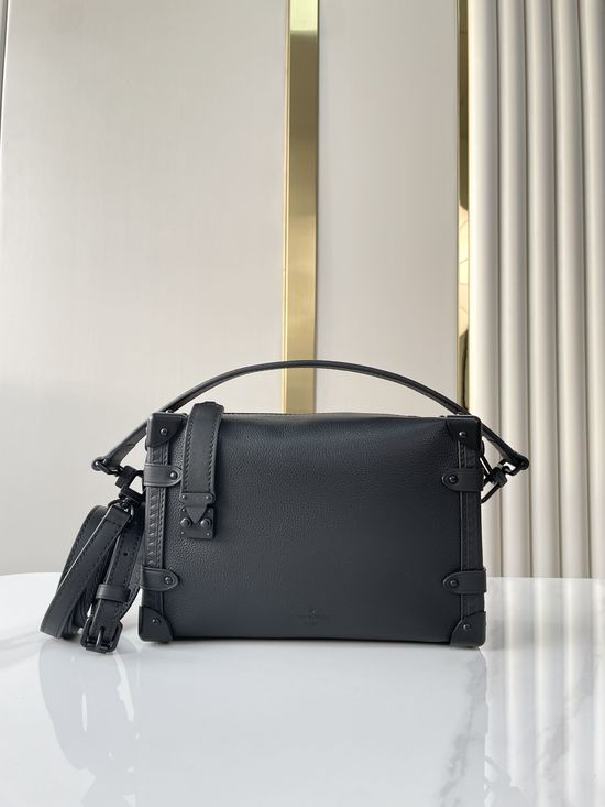 Louis Vuitton SIDE TRUNK Leather Box Bag M24309
