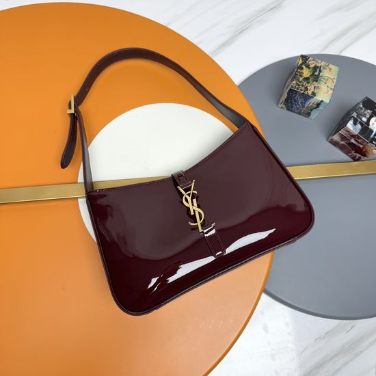 Yves Saint Laurent Cleo 5-7 Inspired Structured Shoulder Bag 657228