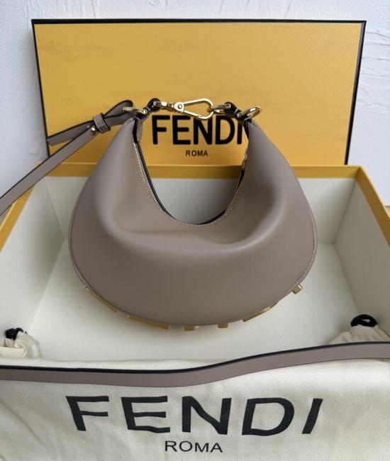 Fendi Graphy Crescent Shoulder Bag 8024-1