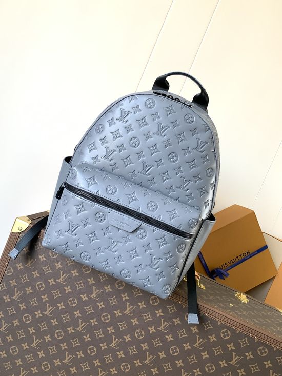 Louis Vuitton Discovery Monogram Embossed Leather Backpack M46557