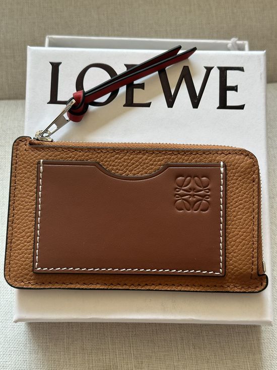 Loewe Caramel Color Card Holder A01