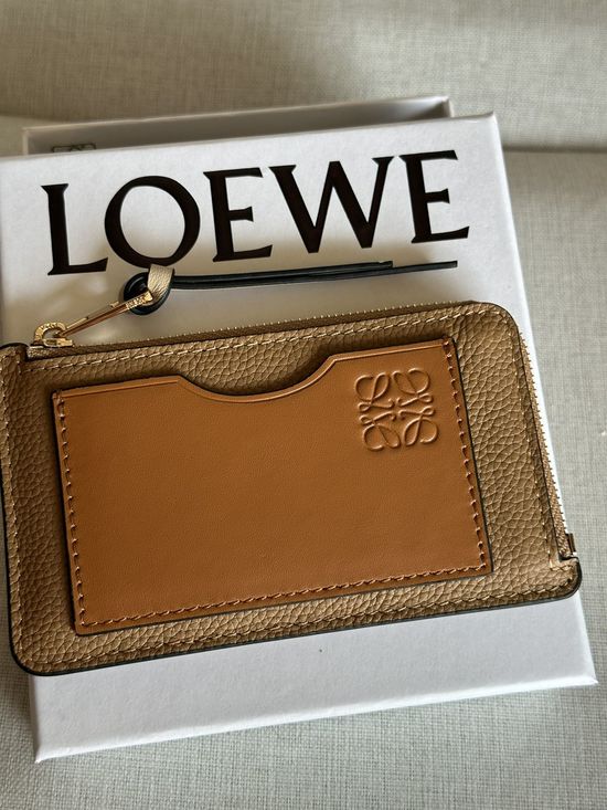 Loewe Toffee Color Card Holder A01