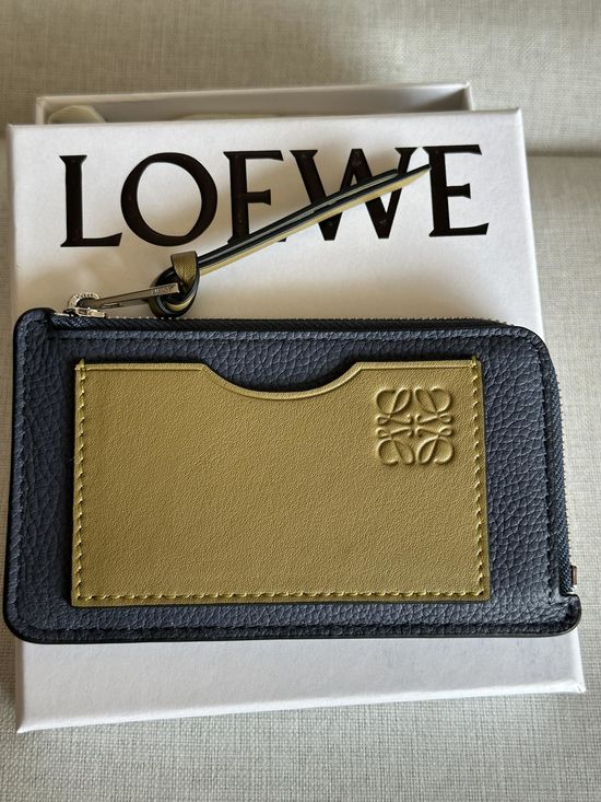 Loewe Dark Blue Card Holder A01