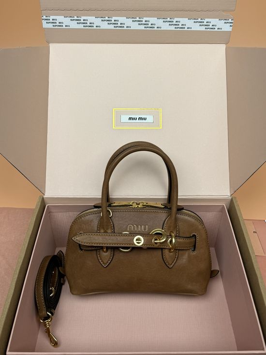 Miu Miu Aventure Nappa Leather Mini Bag 5BP090