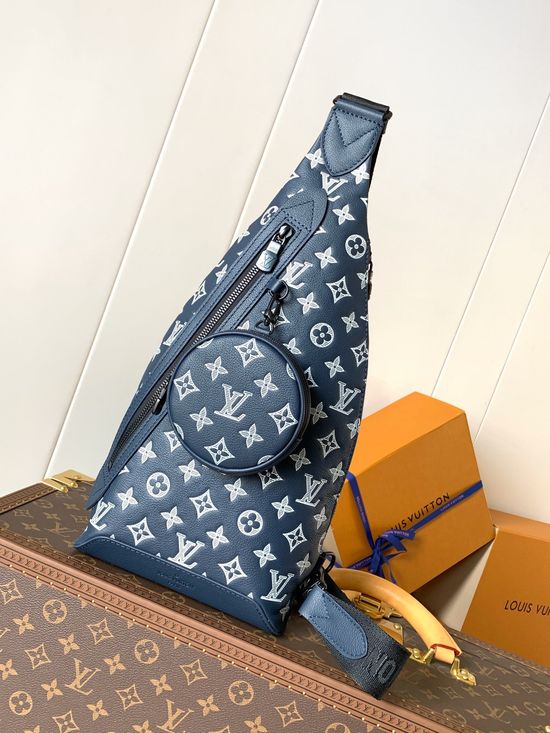 Louis Vuitton Monogram Shadow Leather Duo Shoulder Bag 16061