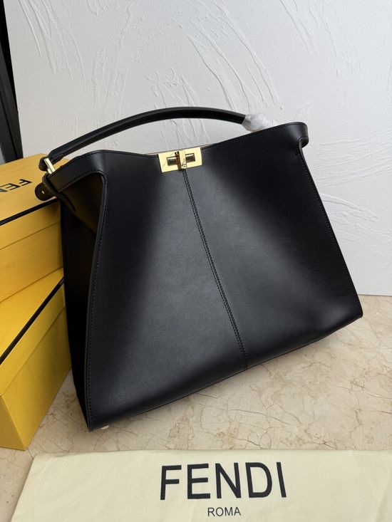 Fendi Peekaboo Upgraded Leather Handbag 304L