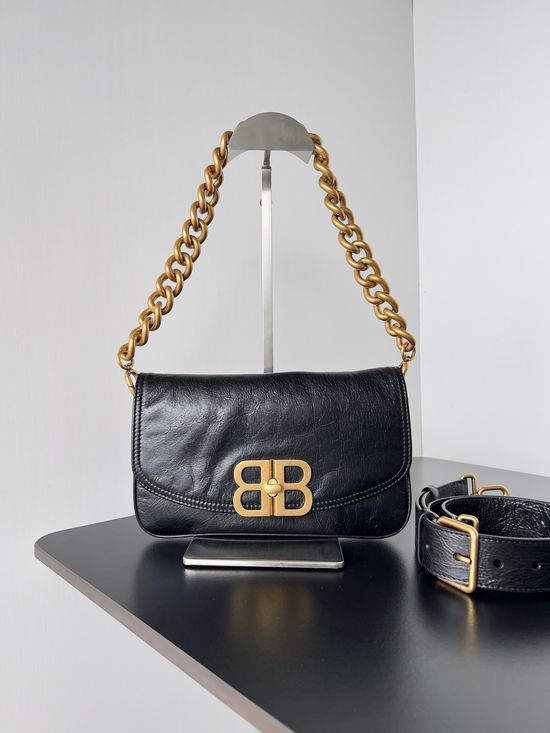 Balenciaga BB Soft Shoulder Crossbody Bag 748598