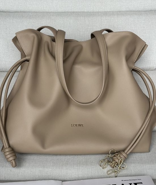 Loewe Flamenco Nappa Leather Clutch 11049A