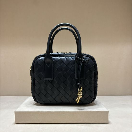 Bottega Veneta Getaway Lambskin Woven Bag 3627