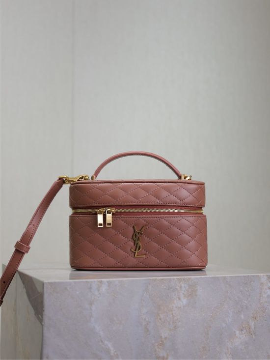 Yves Saint Laurent GABY MINI Lambskin Quilted Box Bag 766731
