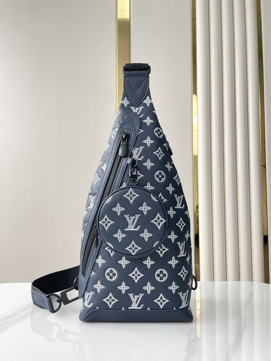Louis Vuitton DUO Leather Shoulder Chest Bag M24751