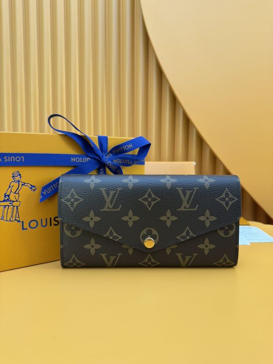 Louis Vuitton Sarah Envelope Wallet Monogram Canvas M60531