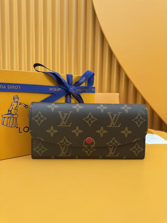 Louis Vuitton Monogram Purple Snap Wallet M60697