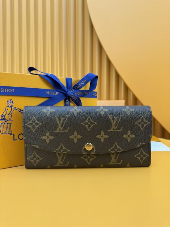 Louis Vuitton Monogram Gold Buckle Wallet M60697
