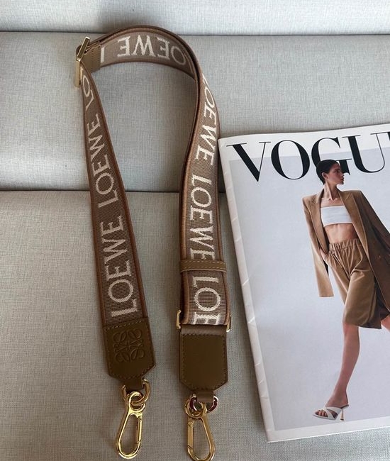 Loewe Anagram Jacquard Double-sided Embroidered Strap 1667c