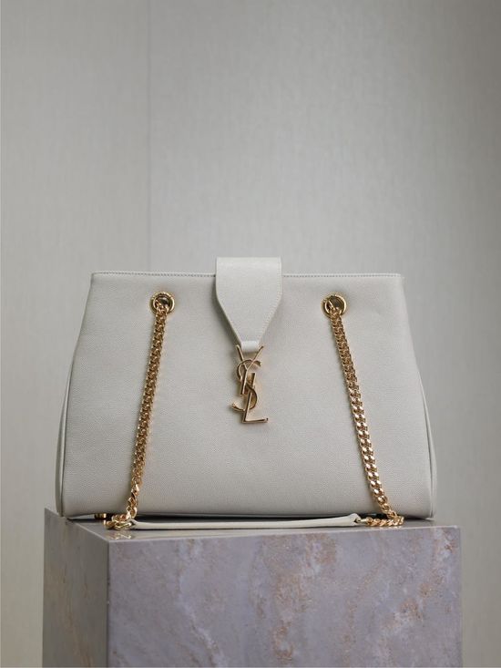 Yves Saint Laurent Tote Bag Grained Leather 668900