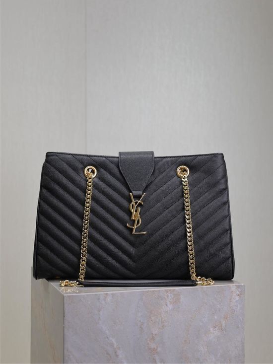 Yves Saint Laurent Caviar Leather Tote Bag 668900