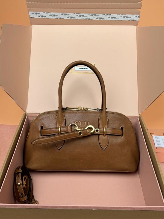 Miu Miu Aventure Nappa Leather Crossbody Bag 5BB168