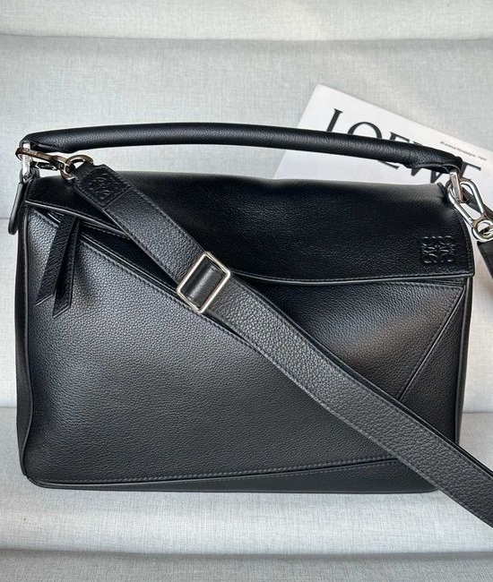 Loewe Puzzle Large Deer Leather Handbag 7503