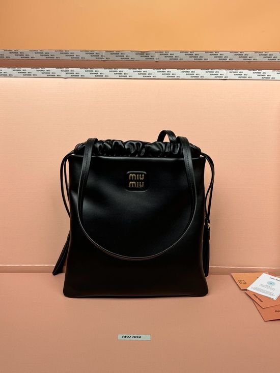 Miu Miu Nappa Leather Joie Handbag Shoulder Bag 5BG303