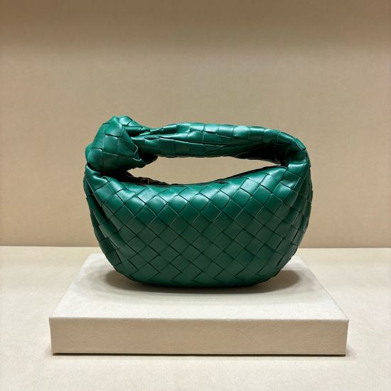 Bottega Veneta Woven Knotted Hobo Soft Lambskin Leather Bag 80800