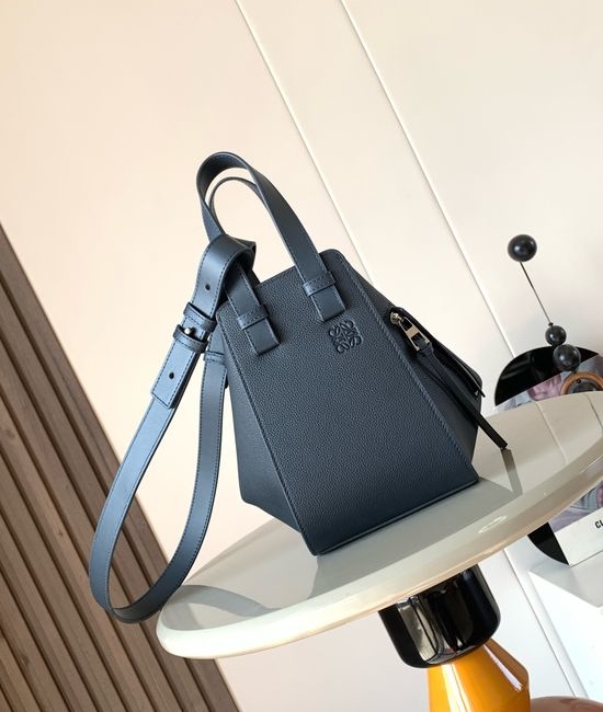 Loewe Hammock Bag Convertible Leather Handbag 9002