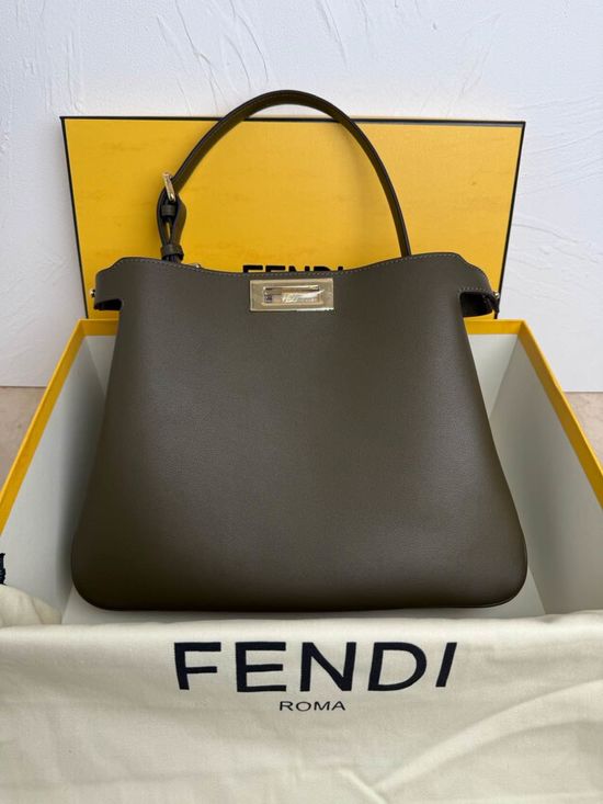 Fendi Peekaboo Soft Calfskin Handbag 8877
