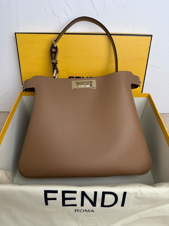Fendi Peekaboo Soft Calfskin Handbag 8877