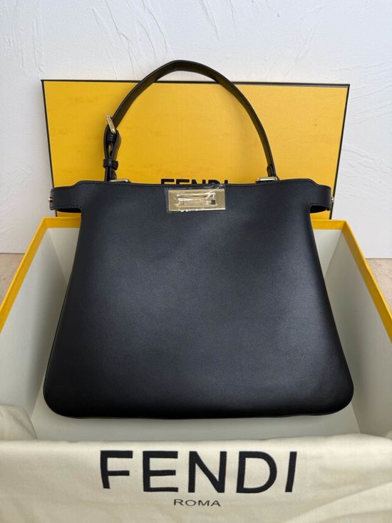 Fendi Peekaboo Soft Leather Handbag 8877
