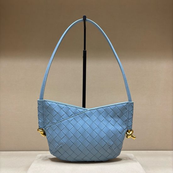 Bottega Veneta Mini Solstice Nappa Leather Shoulder Bag 3006