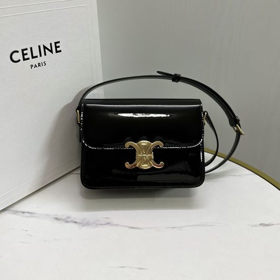 Celine Triomphe Patent Leather Bag 188423