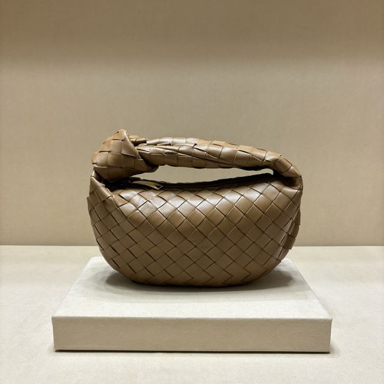 Bottega Veneta Woven Knotted Hobo Soft Lambskin Leather Bag 80800