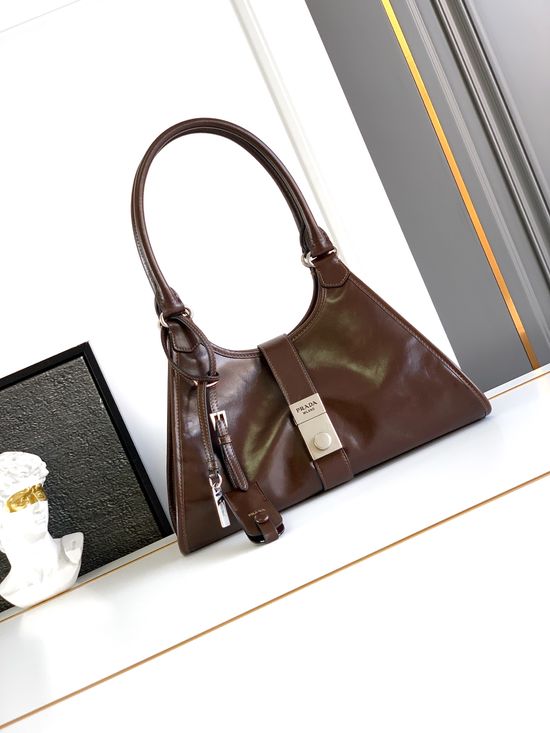 Prada Runway Leather Structured Bag 1BG563