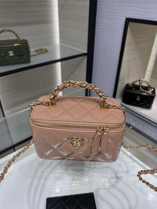 Chanel Chain Box Bag Cross Handle AP4168Y