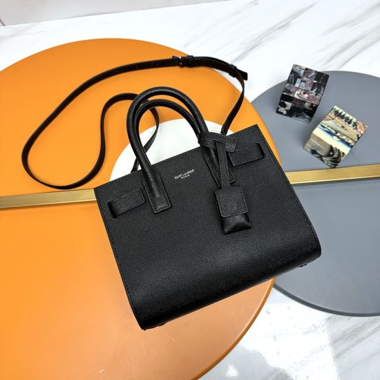 Yves Saint Laurent Sac De Jour Black Mini Bag 421863Zx