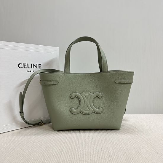 Celine Cabas Anais Grained Calfskin Handbag 118613