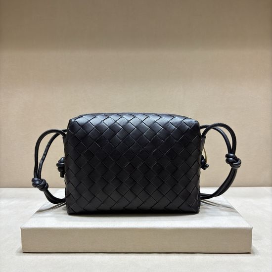 Bottega Veneta Woven Small Square Leather Bag 3001S