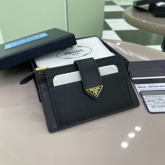 Prada Saffiano Leather Card Holder 1MC038