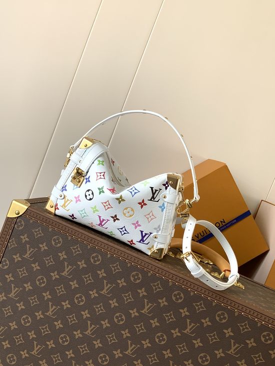 Louis Vuitton Side Trunk Monogram Handbag M14046